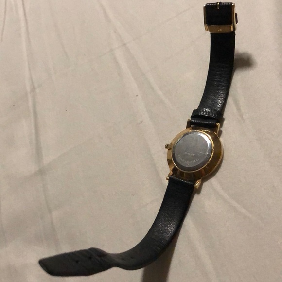 Vintage Movado black and gold watch main image 3
